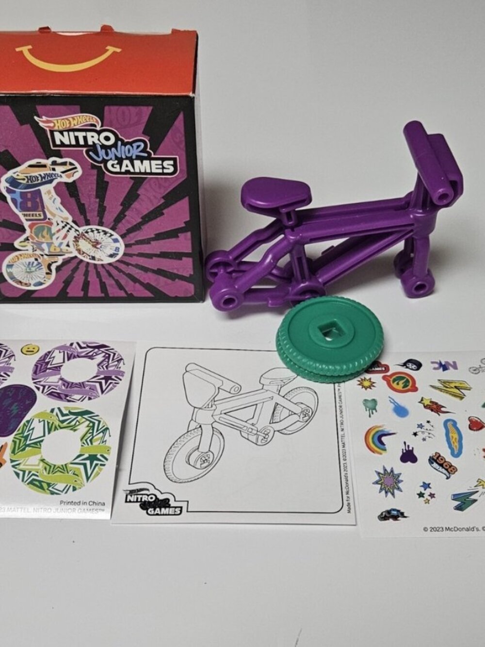 2023 HOT WHEELS, NITRO JUNIOR GAMES TOY, MINT IN THE BOX!!!